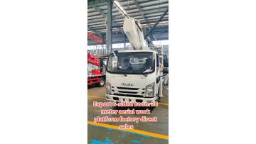 Isuzu 28m aerial work truck