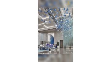 Large Flower Chandelier