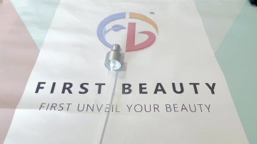 Transparent Plastic Bottle With Screw Aluminum Matte Silver Spray Pump Accept Logo Custom1