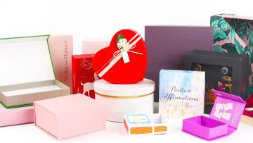 A Variety Of Packaging Boxes