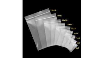 Waterproof Transparent Plastic Self Sealing Bag