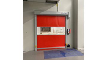 suzhou factory industrial pvc high speed door aluminum rapid speed pvc door for workshop use high fast door1