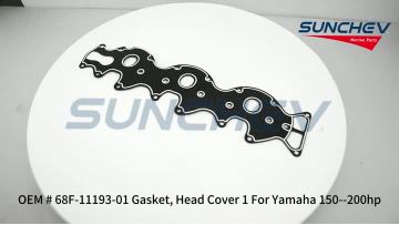68F-11193-01 Gasket, Head Cover 1