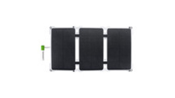 All Black Foldable Solar Charger 21w Usb Charger Dc Port Portable Solar Panel Charger For Phone Laptop Waterproof And Camp1