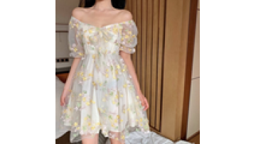 French Vintage , Milkmaid Dress, Wedding Guest Midi  Floral Dress1