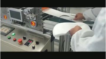 FLYING MAN KN95 MASK FORMING MAKING MACHINE VIDEO.mp4