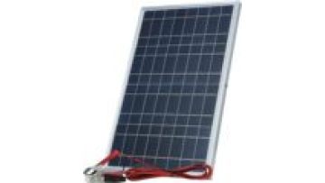 Small Portable  Solar Panel Kit 10W 20W 12V 24V 36V  Monocrystalline  Solar Panel  with Battery Clips1