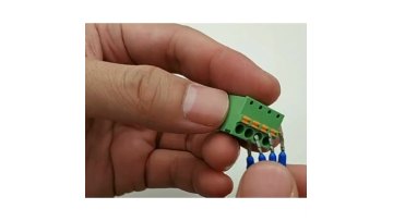 Chinese Factory Female Spring Type HQ15EDGKDM 3.5mm 2Pin~22Pin Plug In Screw Terminal Block1