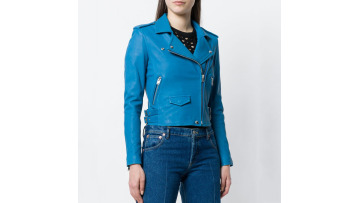  Colorful PU Leather Jacket for Women