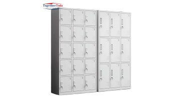 12-door storage cabinet