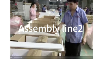 assembly line for production