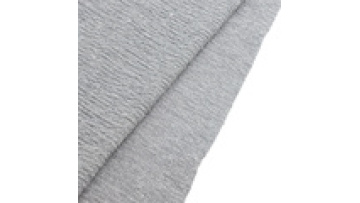 High Quality Gray Plain Soft Recycled Organic Twill Jersey Knit 100%cotton Fabric for Garment1