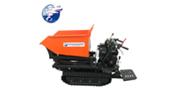 Full Hydraulic Self Load Unload Small Track Transporter1