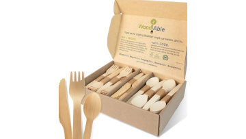 Start Saving the Earth with Tableware! Biodegradable Bamboo and Wood Tableware, Eco-friendly and High in Aesthetic Appeal