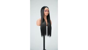 Long Black Straight Wig