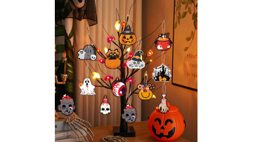 Halloween Scene Layout Props