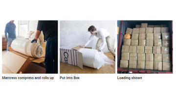 Mattress compressed