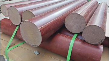 100mm Brown Phenolic Cloth Rod