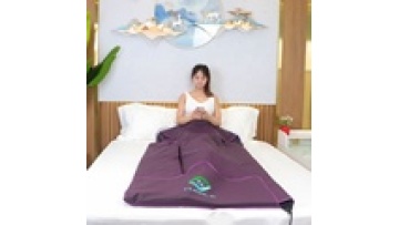 Wholesale portable purple sauna blanket for weight loss and detox infrared sauna blanket1