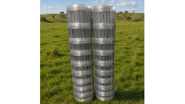 Hot Dipped Galvanized Fixed Knot Field Fence Roll for Cattle Sheep Deer Livestock Enclosure--Anjia Group