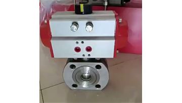 Pneumatic Cast Steel Italian-Style Ball Valve