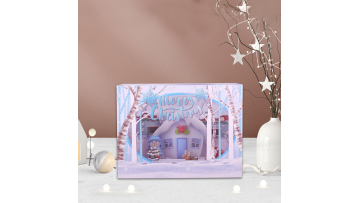 Pop up Christmas box card