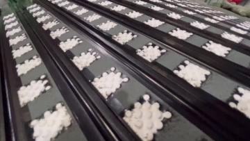Ceramic rubber sheet for pulley