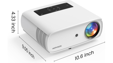 Native 1080P Full HD Projector. 