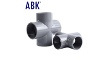 Wholesale Plastic Water Supplying PVC UPVC Pipe Fitting Four Way Cross Tee1