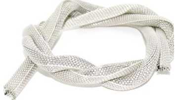 Metal shielded open-type closely woven protective tube