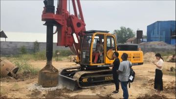 Machine lock rod DR-100 rotary drilling rig concrete pile driving