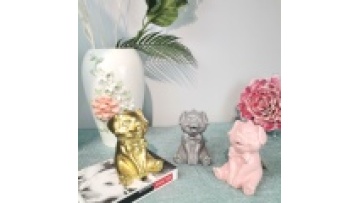 Ceramic Sitting Pig Ornament - Modern Glazed Cute Desktop Decoration1