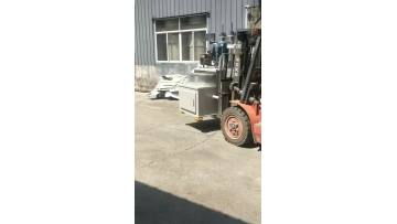 Steel back gluing machine