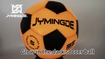 JYMINGDE size 5 soccer ball glow in the dark 