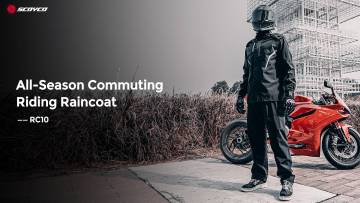 All-Season Commuting Riding Raincoat - RC10