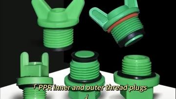PPR Plastic Pipe Cap 