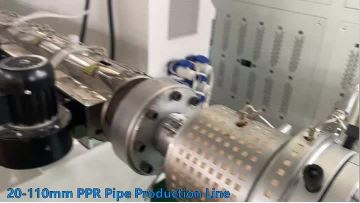 20-110mm  PPR single layer pipe manufacture plant 