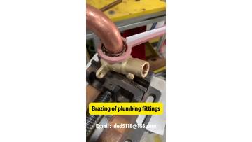 Welding of plumbing fittings