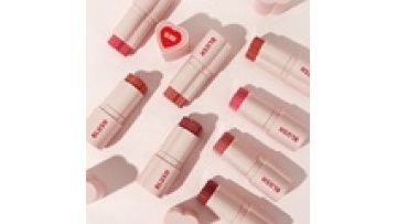 Custom Logo Pink Heart Stick Blush Private Label Cheek Tint with High Pigmentation1