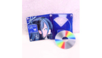 Custom Anime Printed Durable Acrylic CD/Vinyl Keychains with Double-Sided Display Digital Printing Personalized Design1