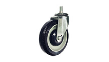 WBD Best Selling PU Caster Supermarket Shopping Cart Casters with Durable Brake1