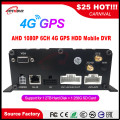 4G GPS Mobile DVR SD card + hard disk loop recording Wide voltage DC8V-36V Passenger car / commercial car / fire truck/ship MDVR