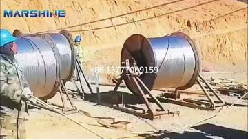 Operation of Hydraulic Cable Pulling Winch