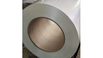 White Color PVC Film Metal VCM