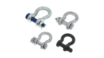Corrosion Resistant High-Fatigue Ltm D-Type Mooring Shackle for Marine Hardware Connection1