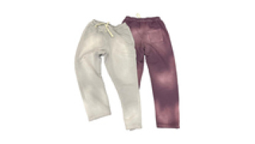 Streetwear Custom Straight Leg Baggy Cargo Acid Wash French Terry Thick Cotton Mens Vintage Sweatpants1