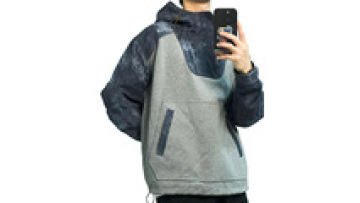 Custom Oversized Cotton High Quality Heavy Weight Acid Stone Washed Men Hoodies1