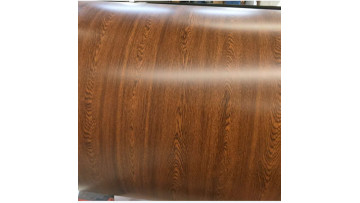 Prepainted Oak Wood Grain Steel