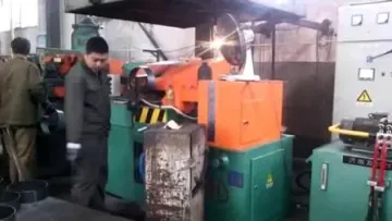 Servo Electric Cylinder Flash and Upsetting Large Power Flash Butt Welder1