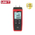 UNI-T UT377A Digital Wood Moisture Meter Hygrometer Humidity Tester for Paper Plywood Wooden Materials Hand-held LCD Detector